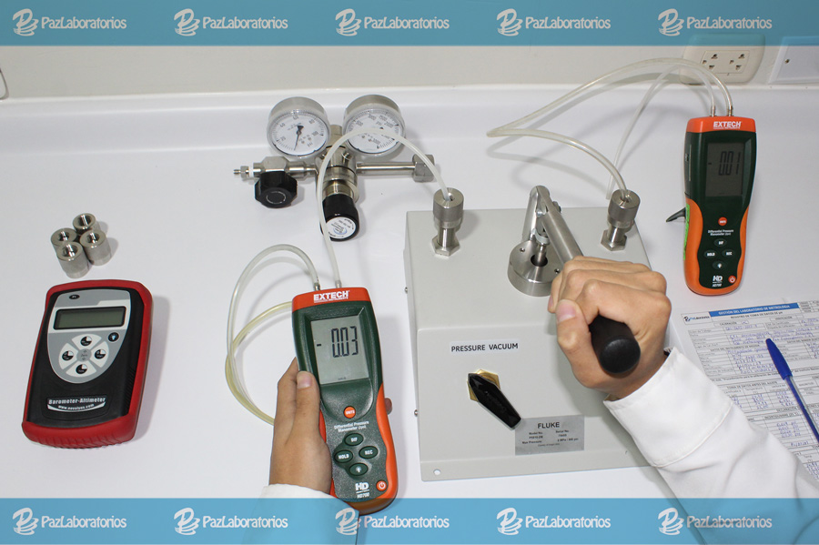 laboratorio de presión
