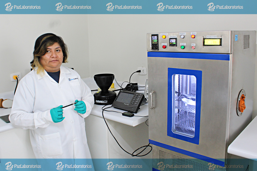 laboratorio de temperatura y humedad